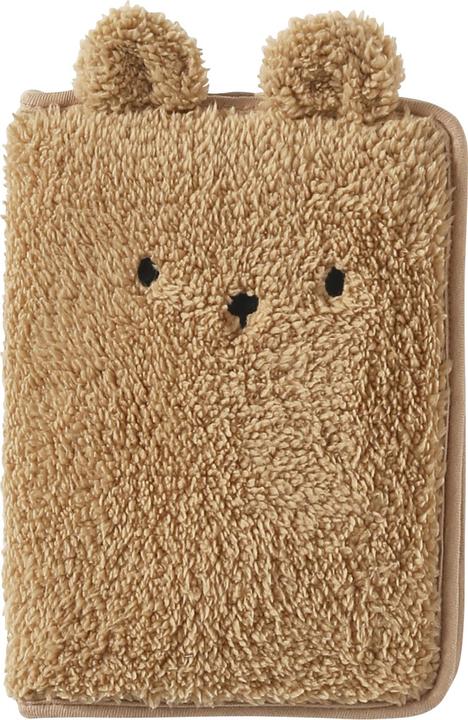 Vertbaudet Schutzhülle für das Vorsorgeheft BÄR, Teddyfleece