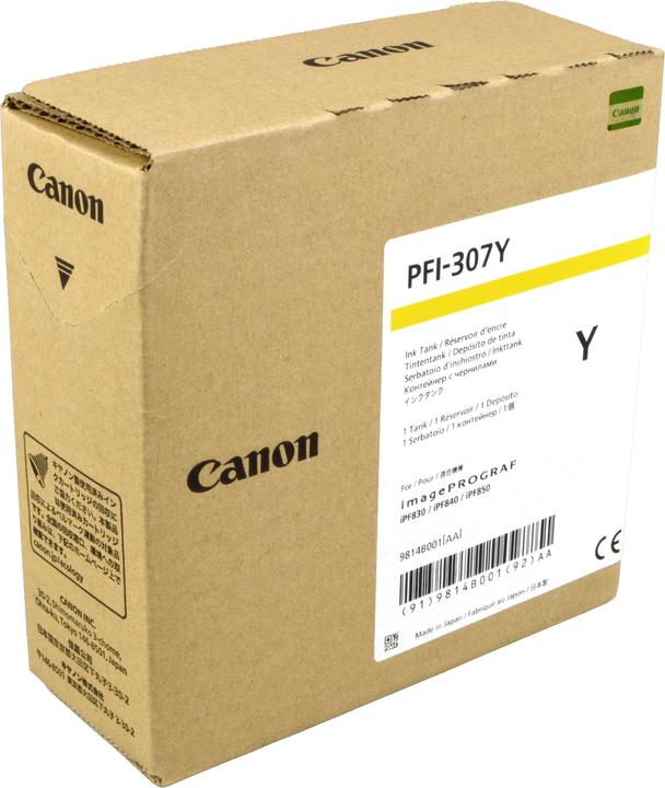 Produktbild Canon Tinte Large Format yellow Orig.Nr. PFI-307Y (Y)