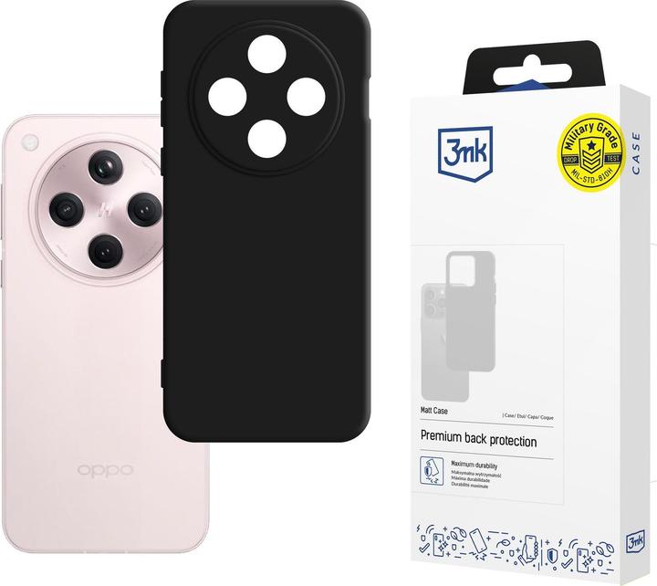 Produktbild 3MK Matt Case for Oppo Find X8 - black (Oppo Find X8 Pro)