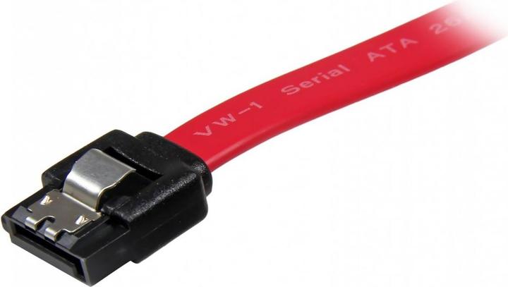 Actual product image StarTech 6in Latching Sata Cable (15 cm, SATA)