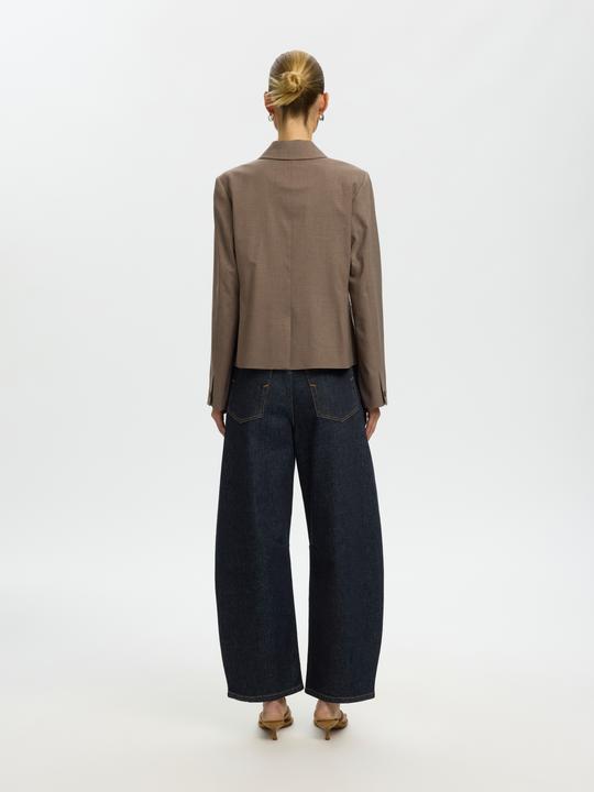 Produktbild Selected Mid Waist Barrel Fit Jeans (29, 32)