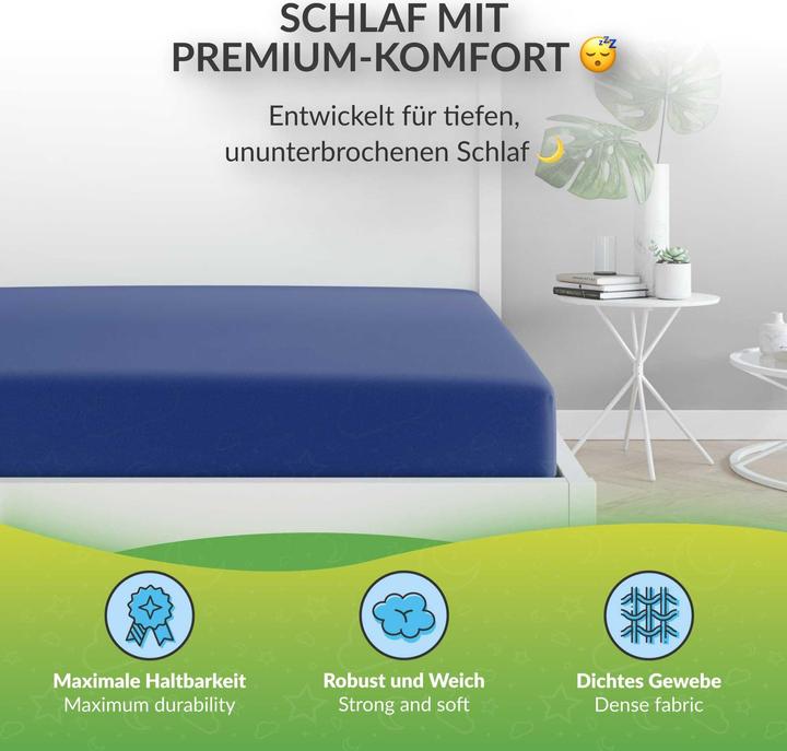 Image du produit Etérea Drap-housse en jersey microfibre (100 x 200 cm, 90 x 200 cm)
