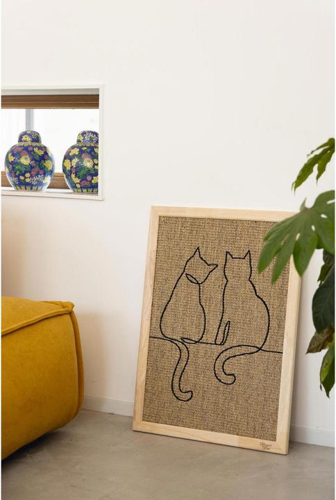Actual product image Designed by Lotte Scratching board (70 cm, Brown)