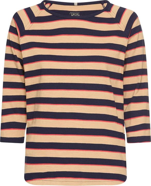Actual product image Camel Active 3/4-Arm T-Shirt mit Streifenmuster (3XL)
