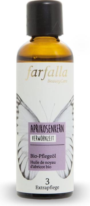 Immagine prodotto Farfalla Olio di mela biologico del nocciolo di albicocca che coccola il tempo (Olio corpo, 75 ml)