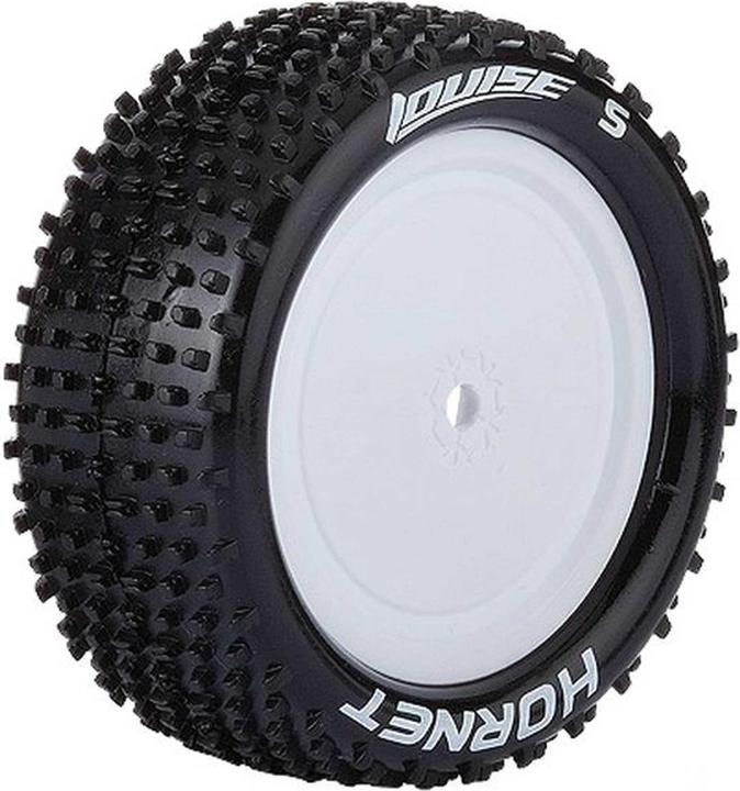 Produktbild Louise E-Hornet Reifen supersoft auf 2.2 Felge weiss 12mm (2)