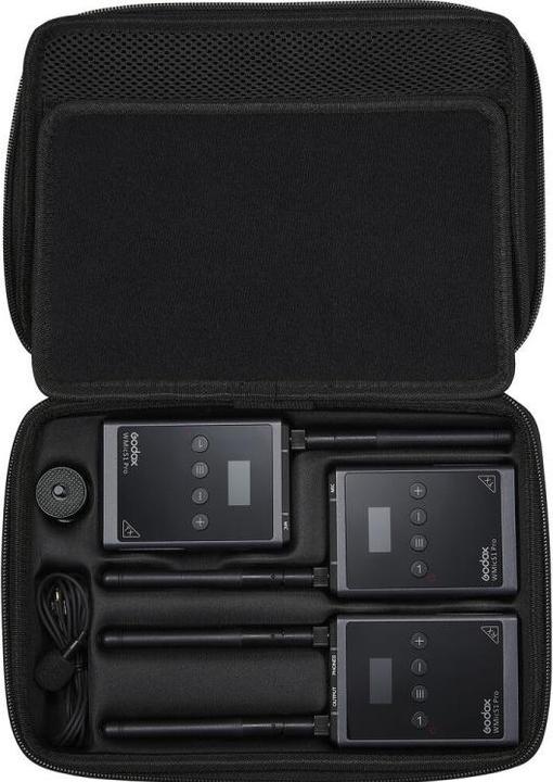 Productafbeelding Godox Camera-houder, 2-Pers. Omni Lavalier-Mic Draadloos Omni Lavalier Microfoonsysteem