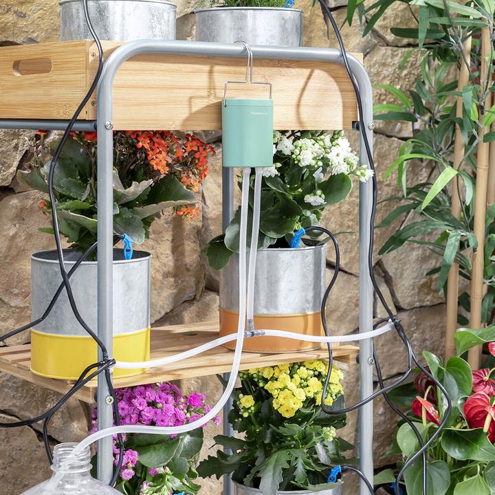 Actual product image InnovaGoods Automatic drip irrigation system for 8 potted plants (Drip irrigation set)