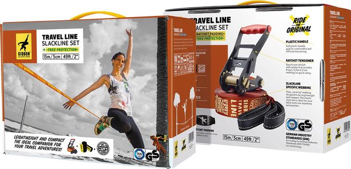 Produktbild Gibbon Travelline Treewear Set (15 m)