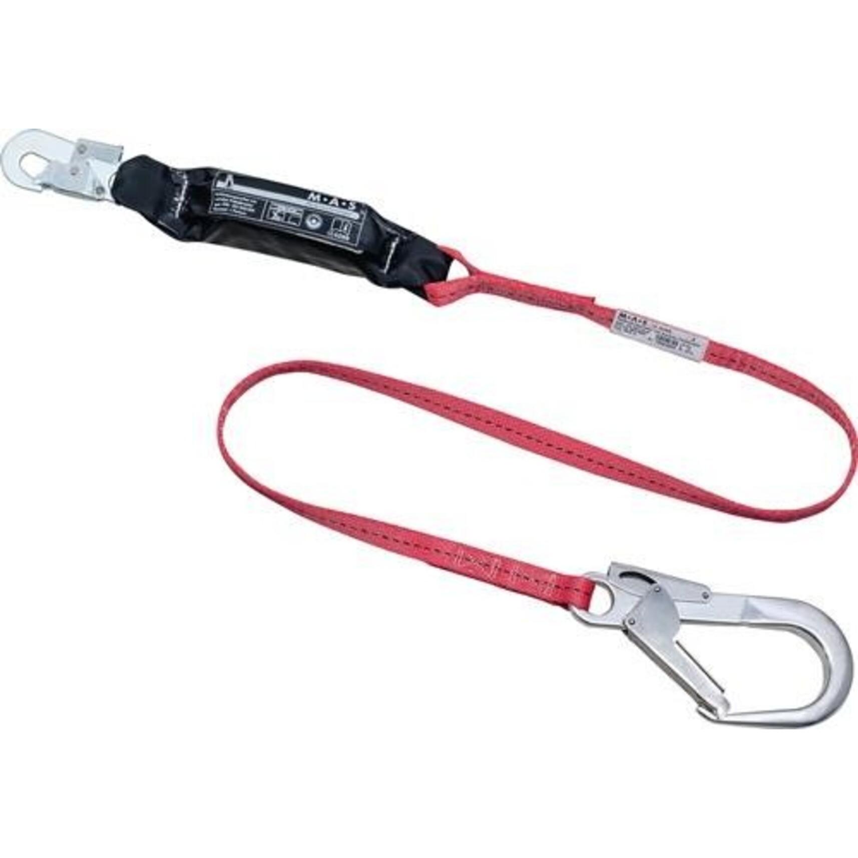 MAS Safety, Absturzsicherung, BFD-Verbindungsmittel Tyger 3 MAS 51/MAS 65 L.1,5m EN354 EN355 MAS (Falldämpfer, 136 kg)