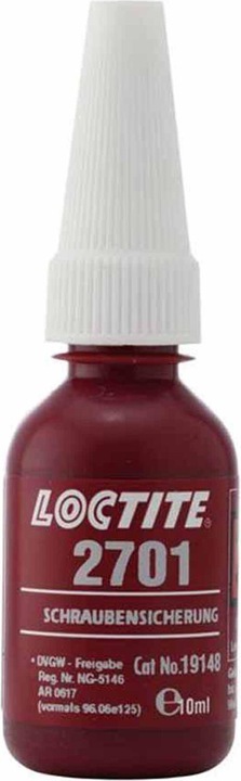 Actual product image Loctite Screw lock 2701 (30 g, 10 ml)
