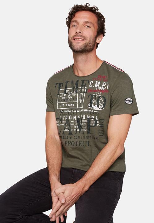 Produktbild Camp David T-Shirt THE CRAFTSMEN Kurzarmshirt (S)