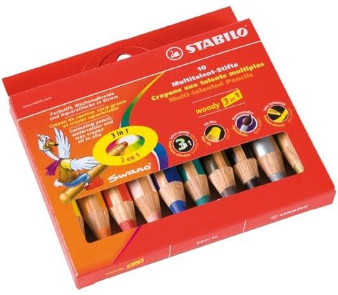 Immagine prodotto STABILO woody 3 in 1 (Colorato, 10 x)