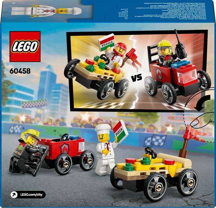 Image du produit LEGO Pizzalieferwagen vs. Löschauto (60458, LEGO City)