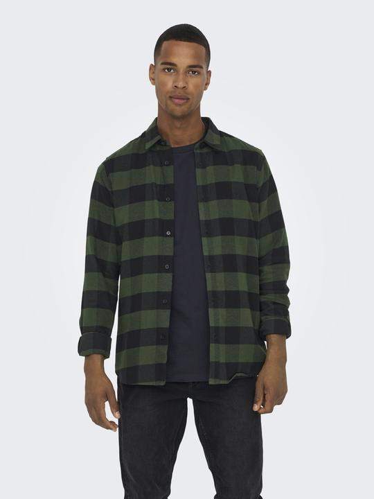 Produktbild Only & Sons Kariertes Langarmhemd (XS)
