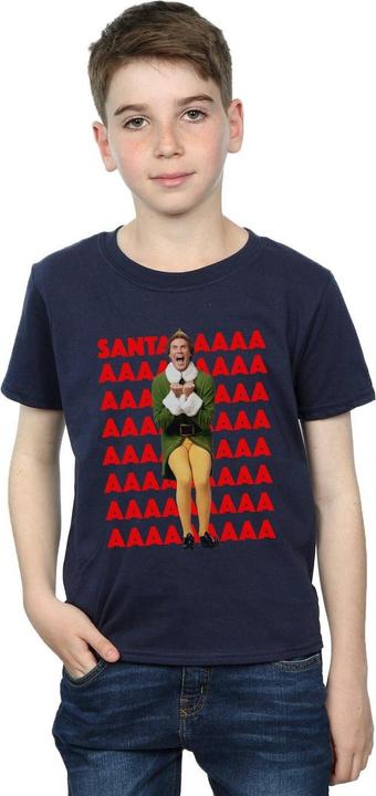 Produktbild Elf Buddy Santa Scream TShirt Jungen (140, 146)