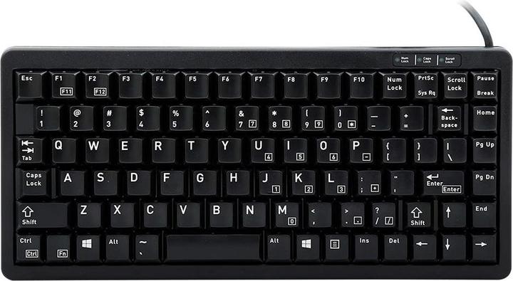 Produktbild CHERRY Compact keyboard 86 key USB/PS2 French (FR, Kabelgebunden)