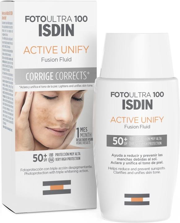 Actual product image Isdin Photoultra (Sun cream face, SPF 50+, 50 ml)