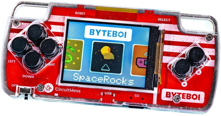 Produktbild CircuitMess ByteBoi - Retro Spielkonsole - Elektronik Bausatz (Englisch)