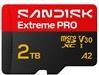 Productafbeelding SANDISK Extreme PRO UHS-I V30 (2000 GB, microSDXC, SDXC, U3, UHS-I)