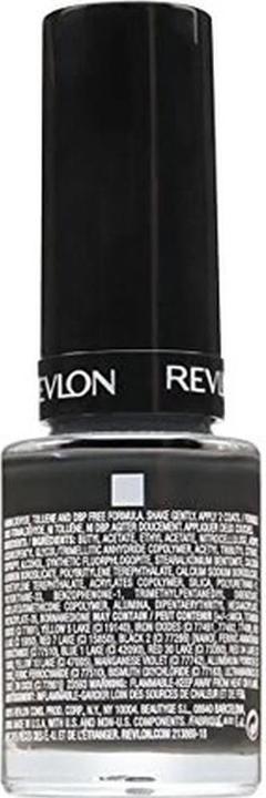 Actual product image Revlon Colorstay Gel Envy Longwear 500 Ace Of Spades Nail polish 11.7ml (500 Ace Of Spades, Gel-Effect Nail Polish)
