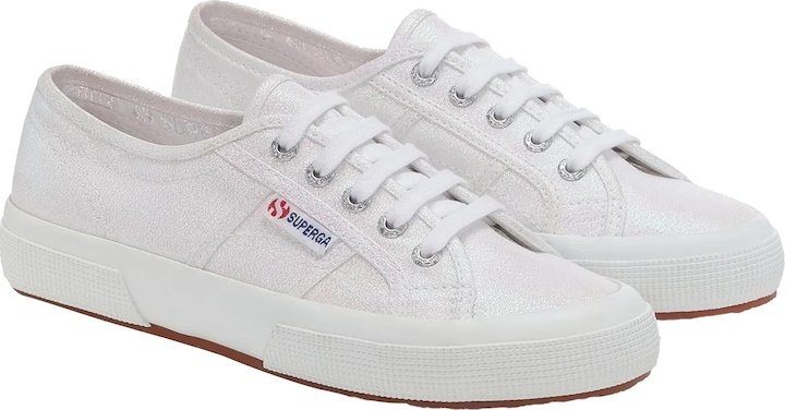 Actual product image Superga Unisex Adult 2750 Lamew Metallic Trainers (37)