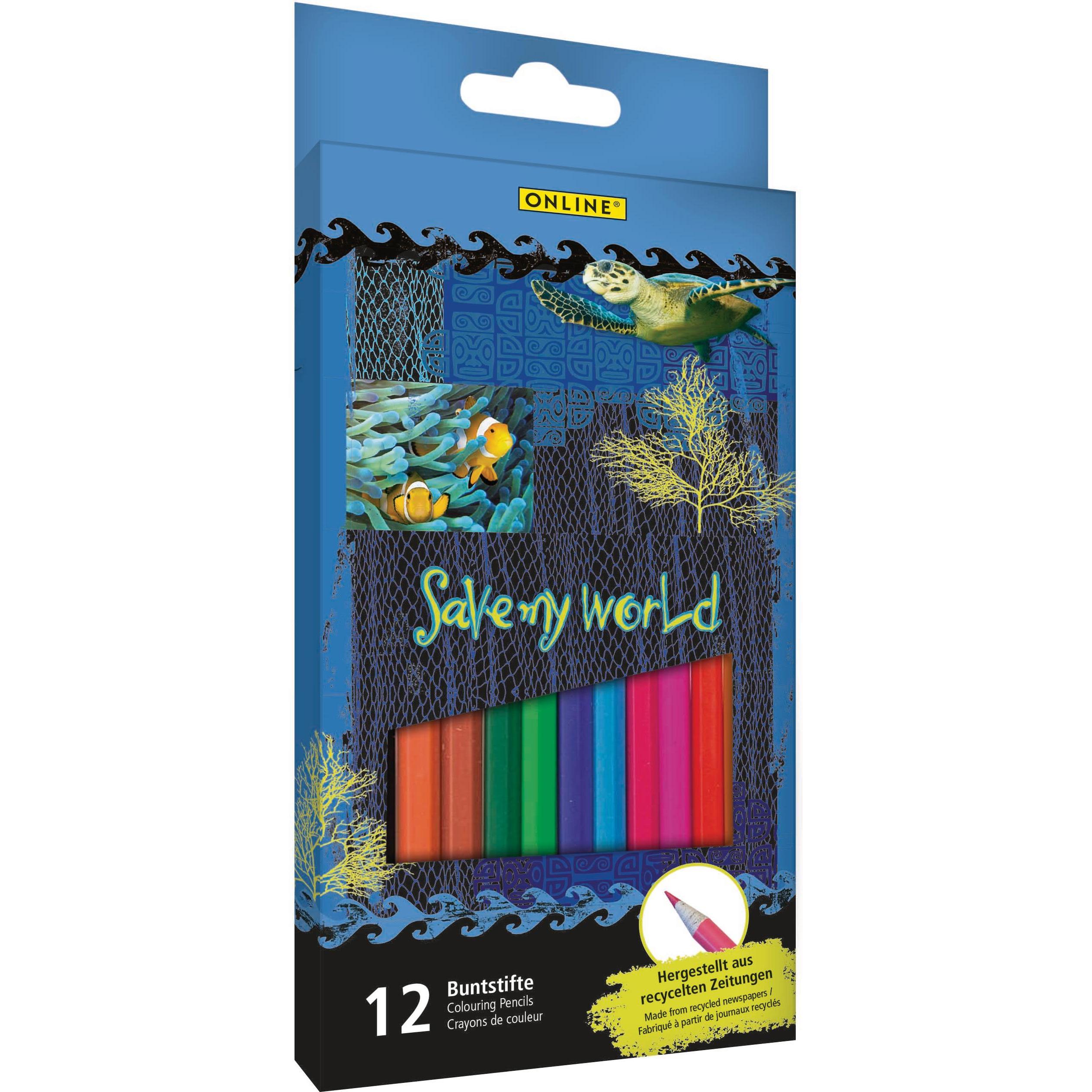 Thumbnail - Online, Malstifte, Buntstifte Save My World 7920 12 Stück (12 x)