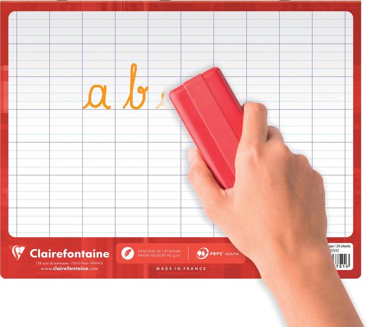 Actual product image Clairefontaine Cahier Magique (17 x 22 cm, Checked, Hardcover)