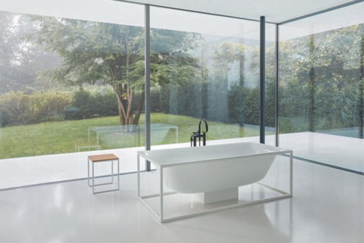 Actual product image Bette Lux Shape rectangular bathtub freestanding 190x90x45cm, 2 sloping backs, 3453- (234 l, 90 cm, 190 cm)