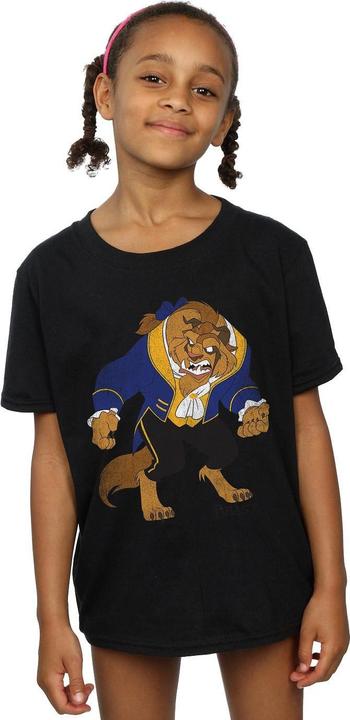 Produktbild Disney Beauty And The Beast Classic Beast TShirt Mädchen (140, 146)