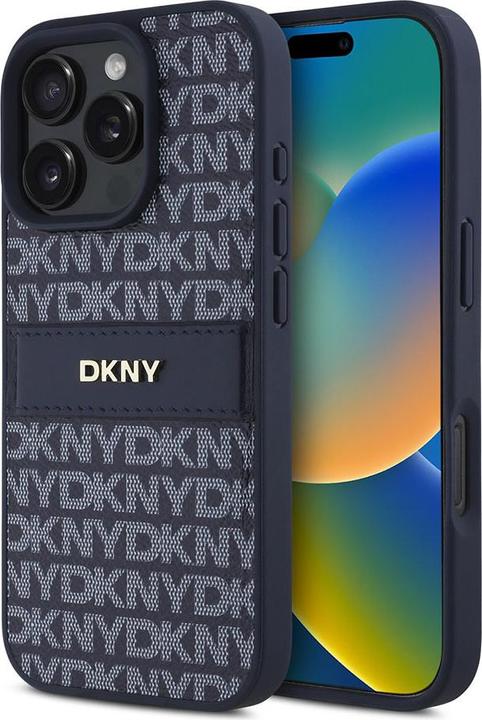 Produktbild DKNY Repeat Pattern Tonal Stripe Backcover (Apple iPhone 16 Pro Max)