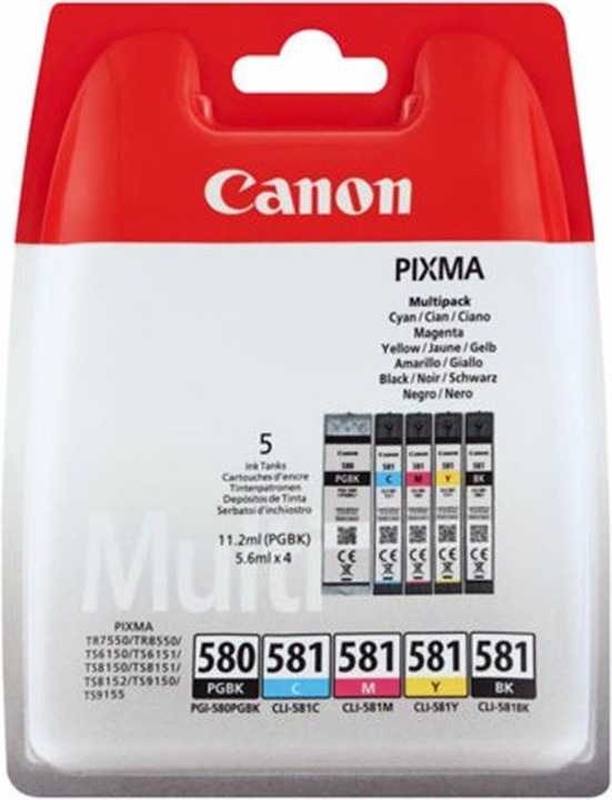 Immagine prodotto Canon PGI-580XL / CLI-581 (M, FC, C, Y)