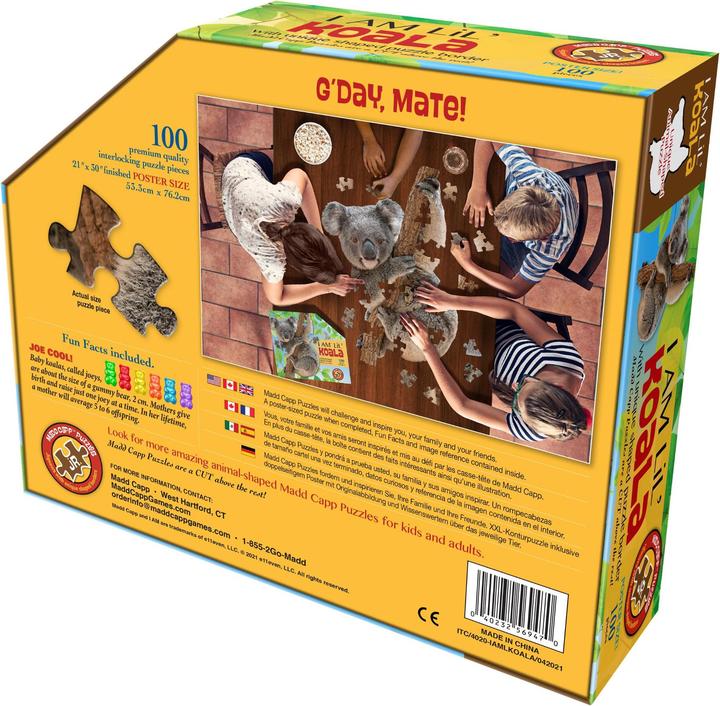 Image du produit Madd Capp Shape Puzzle Junior koala pcs (100 pièces)