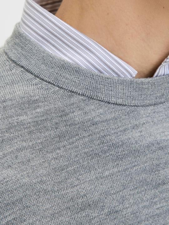 Produktbild Jack & Jones Einfarbig Strickpullover Strickpullover (M)