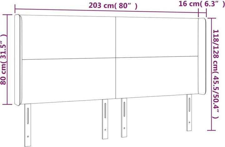 Immagine prodotto VidaXL Wain (203 x 16 x 128 cm)