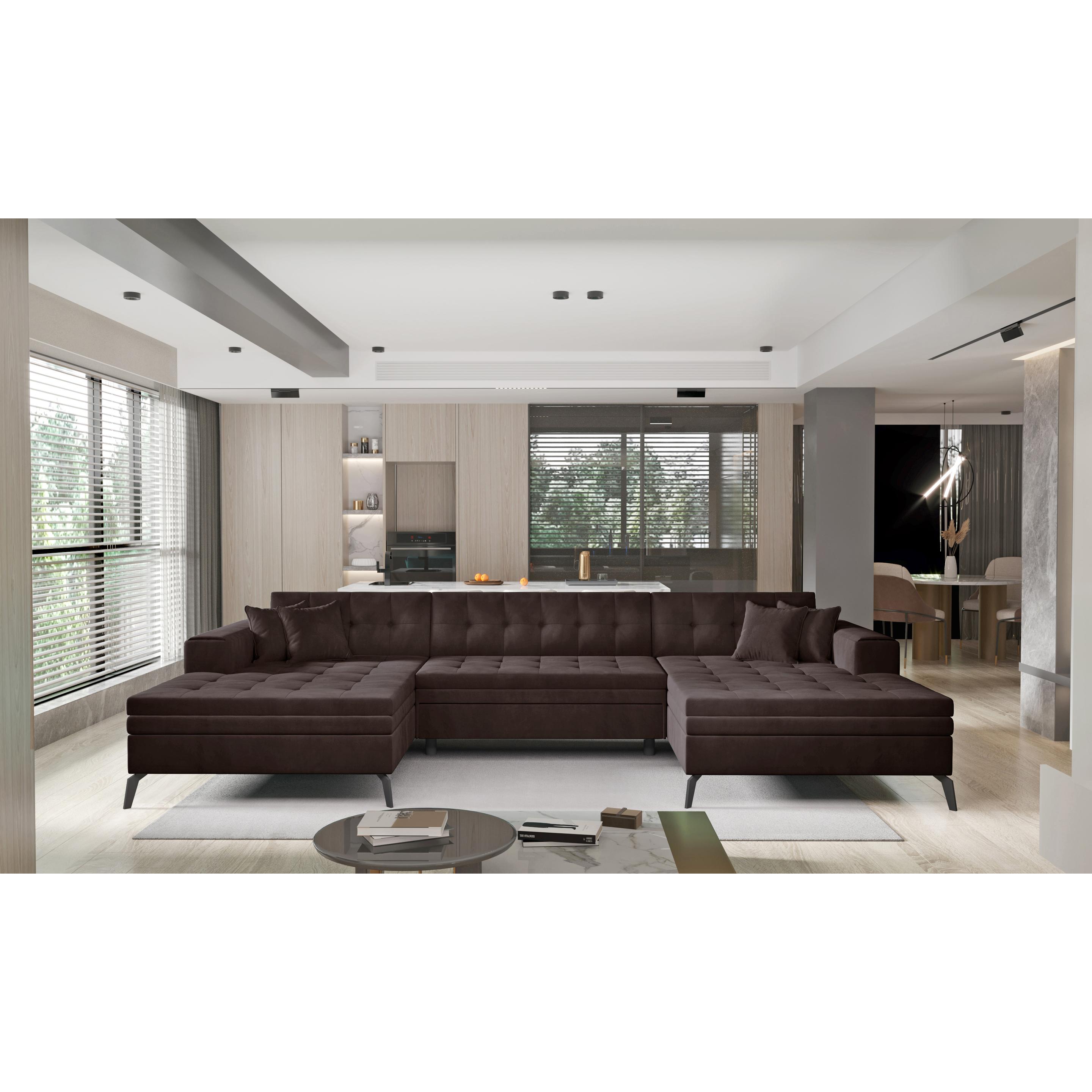 ELTAP, Sofa, Vertizo (5-Sitzer, Bettsofa, Wohnlandschaft)