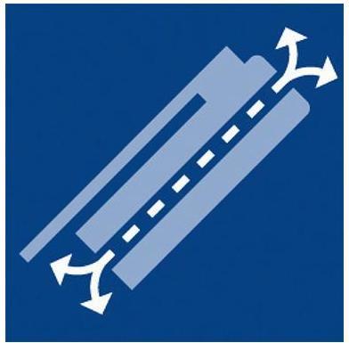 Produktbild Staedtler Tripluscolor 323 (Blau, 1 x)
