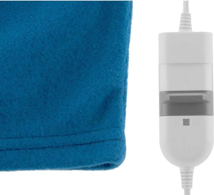 Actual product image Gift Electric hot water bottle back neck blue plastic 40 W (12 pieces) (Electric bed bottle)
