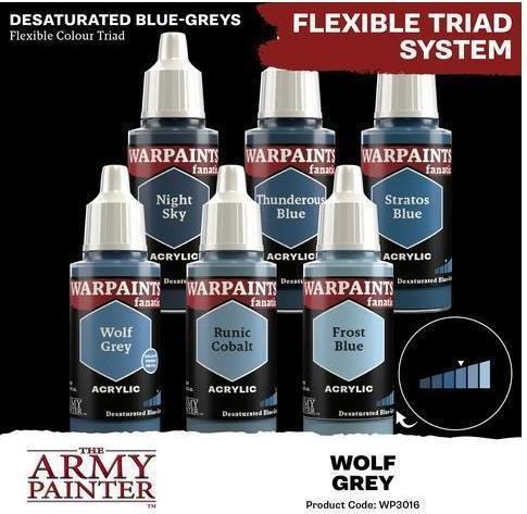 Actual product image The Army Painter Colour Warpaints Fanatic: Wolf Grey 18 ml