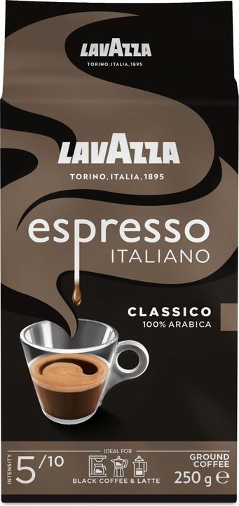 Lavazza L'Espresso Italiano Classico (Torréfaction foncée, 250 g)