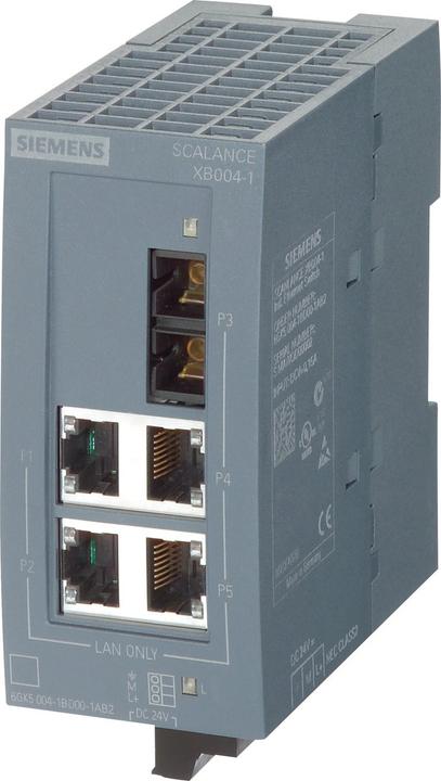 Siemens PLC Ethernet switch XB004-1 (4 ports)