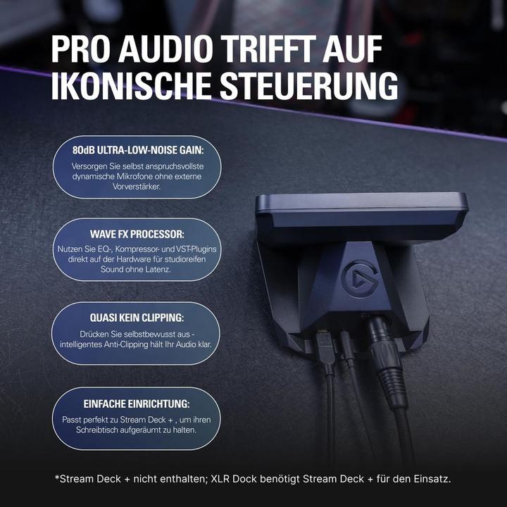 Produktbild Elgato XLR Dock MK.2 for Stream Deck +
