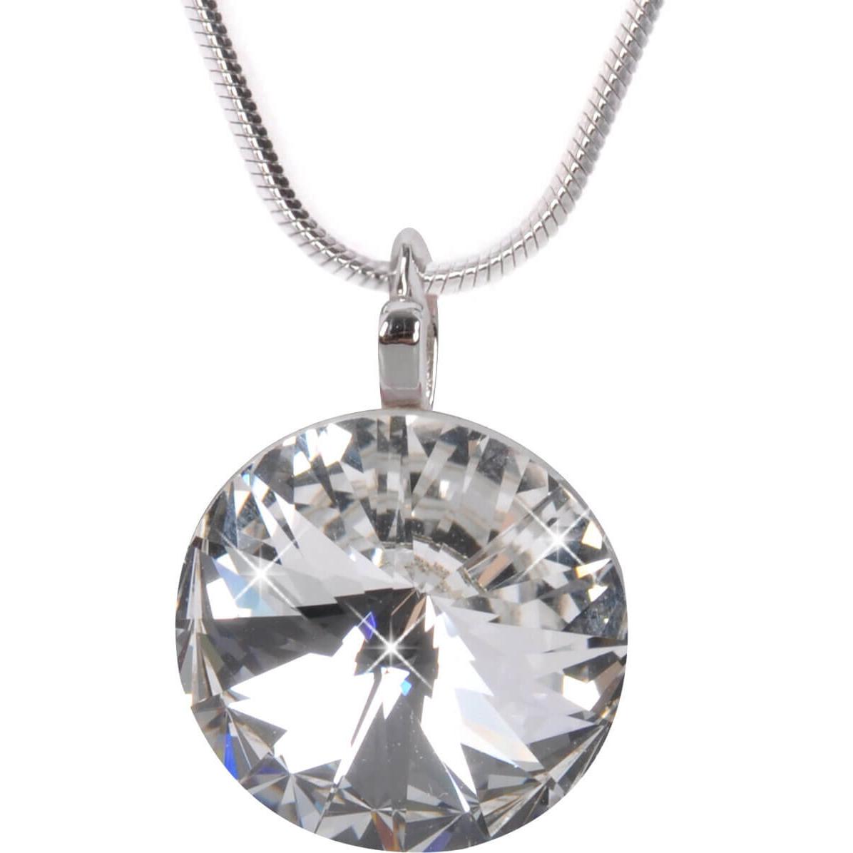 Levien, Collana, Elegante collana di cristallo Rivoli (L)