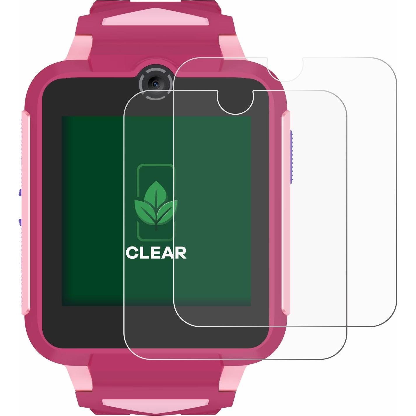 Thumbnail - ScreenLeaf Schutzfolie nachhaltiger Displayschutz Displayschutzfolie Folie Klar Transparent, Smartwatch Schutzfolie, Tra...