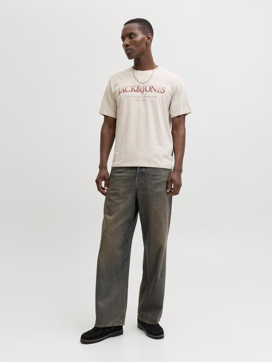 Produktbild Jack & Jones Jjdevin Daytona Print Tee Ss Crew Ln (S)