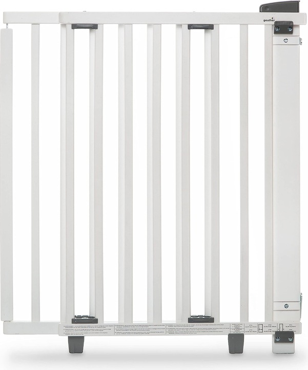 Immagine prodotto Geuther Paraporta in legno, bianco 58-93 cm (58 cm)