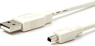 Actual product image Logo USB cable USB-A - miniUSB 2 m black (17077) (2 m, USB 2.0)