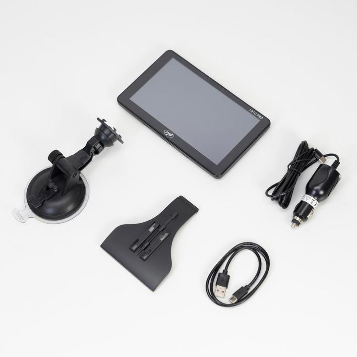 Actual product image PNI GPS navigation system L810 7-inch screen, 800 MHz, 256 MB DDR, 8 GB internal memory, FM-Se (7")