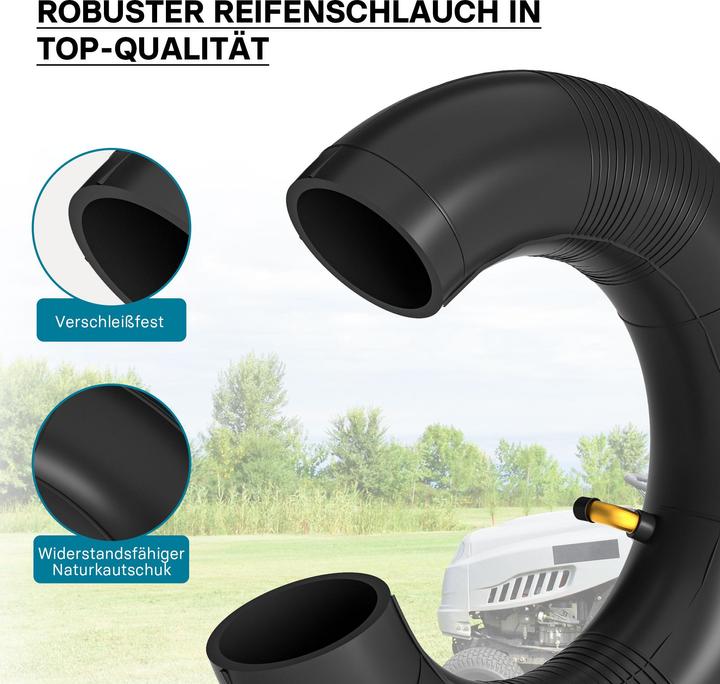 Produktbild Wiltec Standard Schlauch Reifen 3.50-4 100kg Ventil TR87 Schubkarre Sackkarre