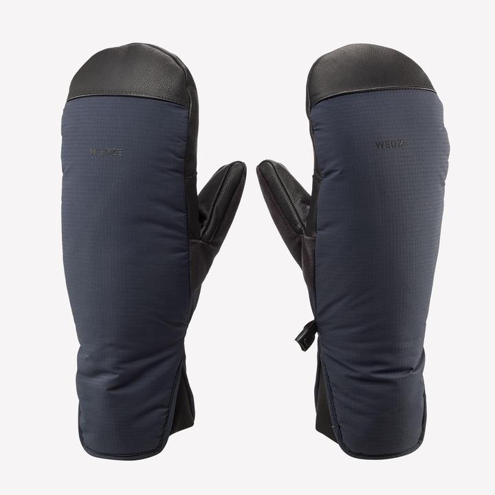 Produktbild Wedze Skihandschuhe Fäustlinge Erwachsene - 500 marineblau (S)